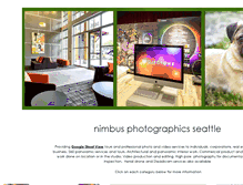 Tablet Screenshot of nimbusphoto.com